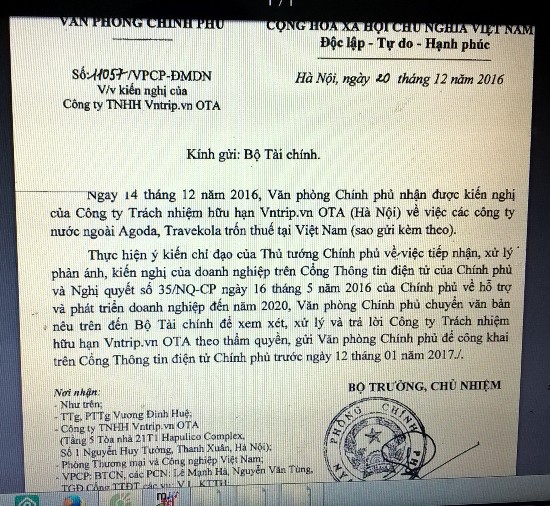Kiểm tra kiến nghị về việc trốn thuế của một số công ty nước ngoại tại Việt Nam